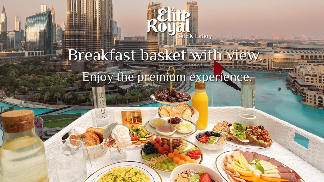 Elite Royal Apartment - Full Burj Khalifa & Fountain View - Opal - 2 Bedrooms Plus 1 Open Bedroom Without Partition Dubaj Kültér fotó