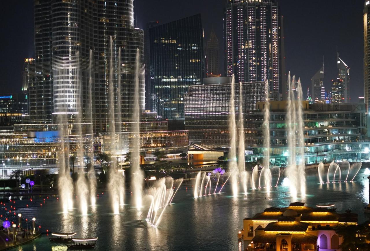 Elite Royal Apartment - Full Burj Khalifa & Fountain View - Opal - 2 Bedrooms Plus 1 Open Bedroom Without Partition Dubaj Kültér fotó
