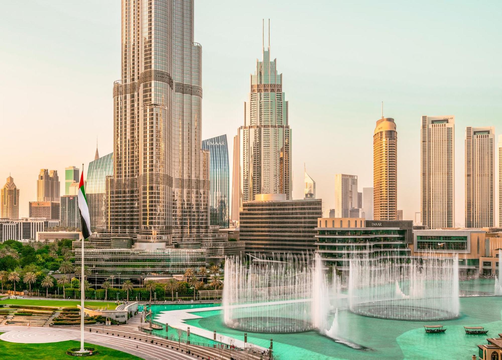 Elite Royal Apartment - Full Burj Khalifa & Fountain View - Opal - 2 Bedrooms Plus 1 Open Bedroom Without Partition Dubaj Kültér fotó