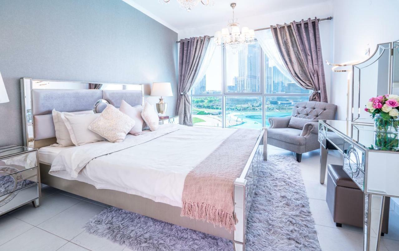 Elite Royal Apartment - Full Burj Khalifa & Fountain View - Opal - 2 Bedrooms Plus 1 Open Bedroom Without Partition Dubaj Kültér fotó