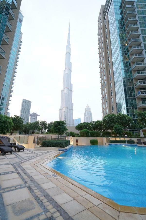 Elite Royal Apartment - Full Burj Khalifa & Fountain View - Opal - 2 Bedrooms Plus 1 Open Bedroom Without Partition Dubaj Kültér fotó